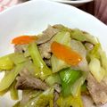 トロイメライ♬'s cooksnap of when they made 簡単！豚肉とキャベツの塩レモン炒め.