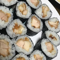 チャマ☆ママ's cooksnap of when they made 鶏唐マヨの変わり巻すし☆.。o○.
