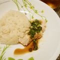 ゆいま✴'s cooksnap of when they made 炊飯器で簡単！海南鶏飯、カオマンガイ♡.