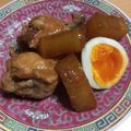 クック66639O☆'s cooksnap of when they made かあちゃんの手羽元と大根煮.