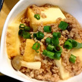 iso☆'s cooksnap of when they made 箸が進む！厚揚げとひき肉の簡単炒め☆.