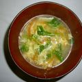 chao3's cooksnap of when they made 丸鶏ふわ玉豆苗スープ.