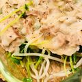 かぁさん＆なぎちゃ☆'s cooksnap of when they made レンチンのみ！豚バラ豆苗モヤシのレンジ蒸.