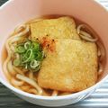 もぐ・ω・くま's cooksnap of when they made 直ぐ出来る！超簡単きつねうどん♪.