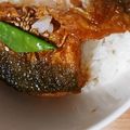 RAD♪'s cooksnap of when they made あじの蒲焼丼♪.