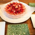 icchaman❤︎'s cooksnap of when they made 苺のレアチーズケーキ.