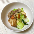 食べポジ's cooksnap of when they made 青梗菜と厚揚げの中華炒め.