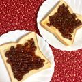 ふたごゆき's cooksnap of when they made ❁練りゴマと粒あんのトースト❁.