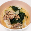 よっし～✨'s cooksnap of when they made ☆簡単すぎる♪豚ばらネギの白だしうどん☆.
