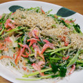 ⭐とっくん⭐'s cooksnap of when they made 豆苗と桜海老の春雨炒め.