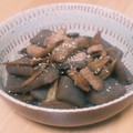 桜月❀咲良mommy's cooksnap of when they made 鳥とごぼうとこんにゃくの煮物.