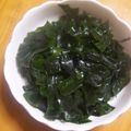 わたママ's cooksnap of when they made ワカメのペペロンチーノ風.