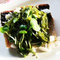kana叶's cooksnap of when they made 鯖の塩焼きに、めかぶ＆かいわれ大根♪.