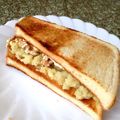 ふたごゆき's cooksnap of when they made クリチとおいもとくるみのホットサンド＊＊.