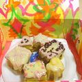 akko0's cooksnap of when they made 雪を冠ったキューブケーキ.