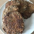 Yokchina's cooksnap of when they made レンジで＊ごまごまご飯せんべい.