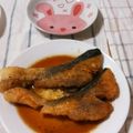 えりりんちゃん♡'s cooksnap of when they made 旬の鮭でムニエル『ガーリックバター醤油』.