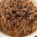 cjay's cooksnap of when they made 豚ひき肉と春雨のピリ辛炒め.