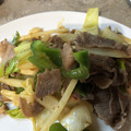 brenandyu's cooksnap of when they made キャベツと豚肉のオイスターソース炒め.
