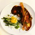ポピーパンプキン's cooksnap of when they made アスパラの温かいサラダ 半熟卵添え.