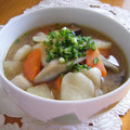 バカリャウ's cooksnap of when they made 田舎風～すいとん入り豚汁.