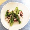 めぬみ27's cooksnap of when they made タコとアスパラのペペロンチーノ風.
