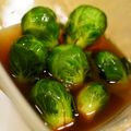 saki1010's cooksnap of when they made 美味しくて止まらない芽キャベツの浅漬け風.
