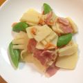 ゆすひと's cooksnap of when they made 破竹(筍)とスナップえんどうの海老炒め♬.