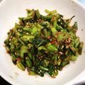 はちゃふちゃ's cooksnap of when they made 栄養満点！大根の葉っぱ炒め.
