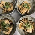 ゆみひ☆'s cooksnap of when they made ズボラな♪豆腐ステーキ きのこ添え.