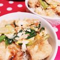 みっくママ's cooksnap of when they made きつね丼.