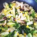 にょりんいこ's cooksnap of when they made サラダ菜としめじのバター醤油炒め.