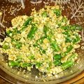 ダッフィーニーうに's cooksnap of when they made 厚揚げで簡単！アスパラガスの白和え.