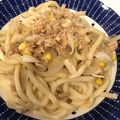 猫が好き。's cooksnap of when they made バター醤油香る♡ツナコーン焼きうどん！.