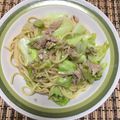 クックRT70Z6☆'s cooksnap of when they made キャベツとツナの和風パスタ.