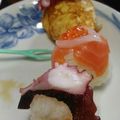 rikoko17's cooksnap of when they made おもてなし☆サーモンとホタテの手毬寿司.