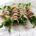 手抜きオバサンみるこ's cooksnap of when they made 豆苗の生ハム巻き.
