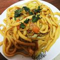 cana226's cooksnap of when they made 焼きうどん.