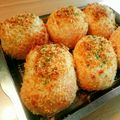 punjab's cooksnap of when they made マヨネーズでカリカリ焼きカレーパン.