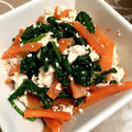 サミイ's cooksnap of when they made 簡単！和食に♪ほうれん草と人参の白和え！.