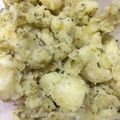 チビねこ12's cooksnap of when they made 簡単バジルソースのホットポテトサラダ.
