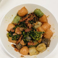 海華mam's cooksnap of when they made 豆苗と蒟蒻とベーコンのごま醤油炒め.