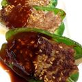 ✨クック201✨'s cooksnap of when they made 具多め☆ チーズinピーマンの肉詰め♪.