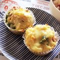 mocha03's cooksnap of when they made ホットケーキミックスでおかずパン.