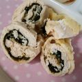 おけ～はん's cooksnap of when they made ささみロール～二つの味で～.