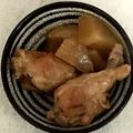 クックI6NLMD☆'s cooksnap of when they made 安い手羽元と大根のボリューム煮物.