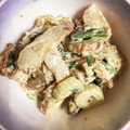 ばやし's cooksnap of when they made さつま揚げとほうれん草マヨマスタード和え.