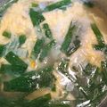 クックQNOM99☆'s cooksnap of when they made ニラ卵スープ.