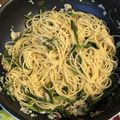 あんちゃんほじ's cooksnap of when they made はまぐりと菜の花の春先取り☆パスタ.