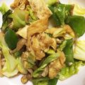 ばやし's cooksnap of when they made キャベツとピーマンの味噌炒め.